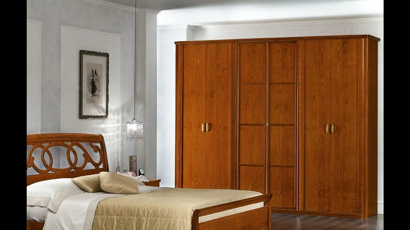 Letto in legno classico Iris di Dal Cin