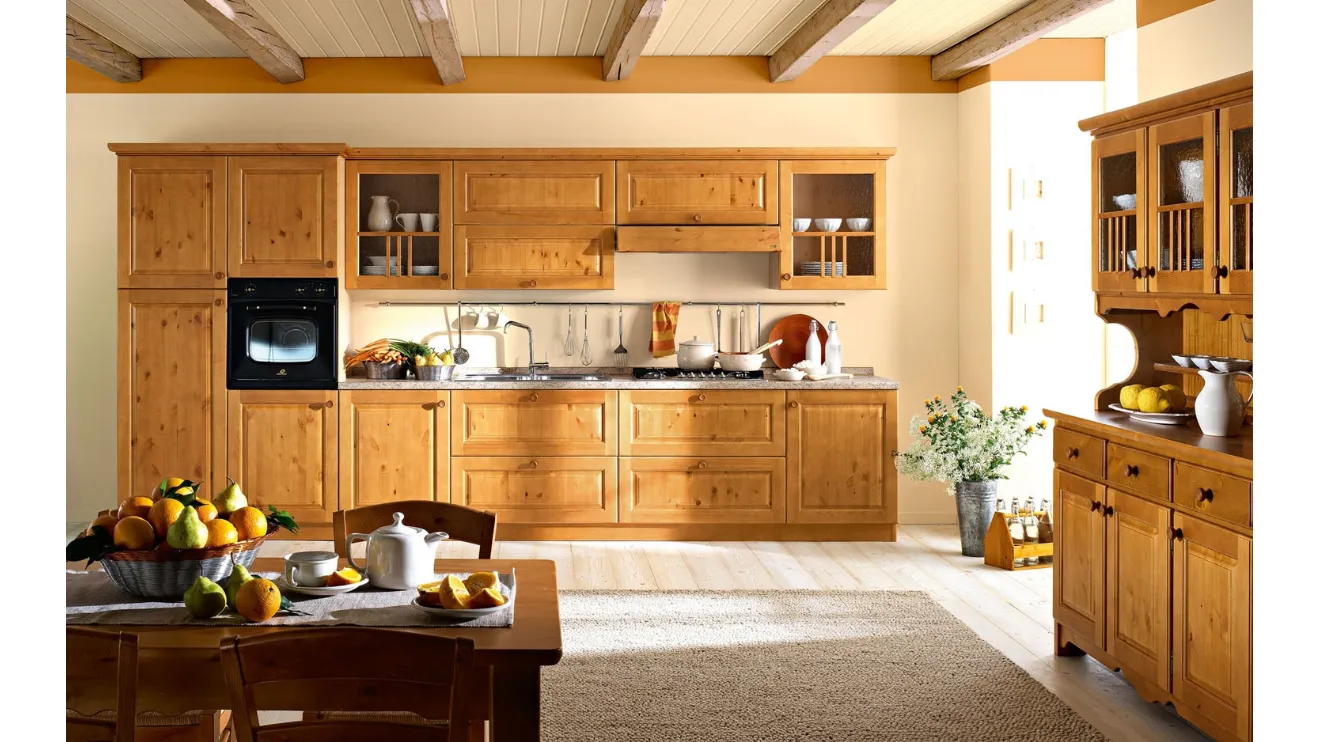 Cucina Classica lineare Natura 011 di Linea3